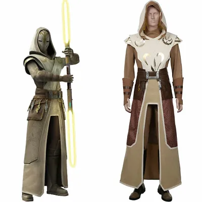 The Clone Wars Jedi Temple Guard Cosplay Costume Outfit Halloween Full Set Men • $180.39