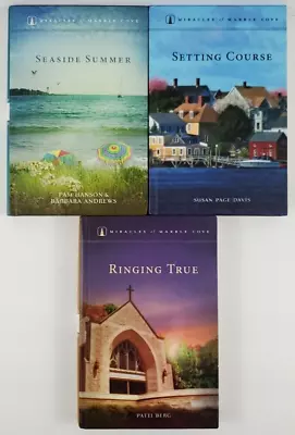 Lot Of 3 Guideposts Miracles Of Marble Cove Hardcover Books Seaside Summer • $18.87