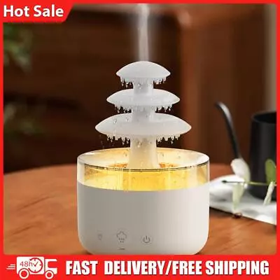 500ML Essential Oil Diffuser Multifunctional Rain Cloud For Home Bedroom Office • $59.61