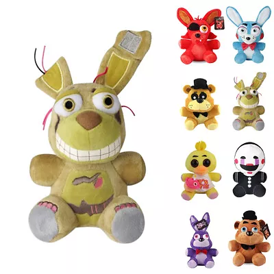 Five Nights At Freddy's FNAF Horror Game Kids Plushie Toy Plush Dolls Gifts NEW^ • £11.99