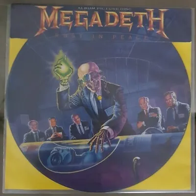 Megadeth -Rust In Peace - 12  Limited Edition Picture Disc LP - 1990 - Near Mint • £99.99