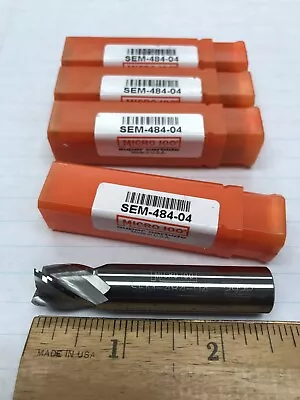 $26 • Buy 1 Pc.  31/64 4 FLUTE SE STUB CARBIDE CC END MILL. USA (loc E3)