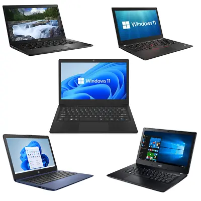 CHEAP FAST Top Brand Windows 11 Laptop QUAD CORE I7 32GB Ram 1TB SSD Webcam WIFI • £119.99