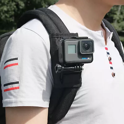 Shoulder Strap Sport Camera Backpack Clip For Gopro Hero7/6/5 Accessories AU • $18.04