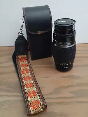 Quantaray 70-300mm Tele-Macro (1:2) Lens With Case • $29.99