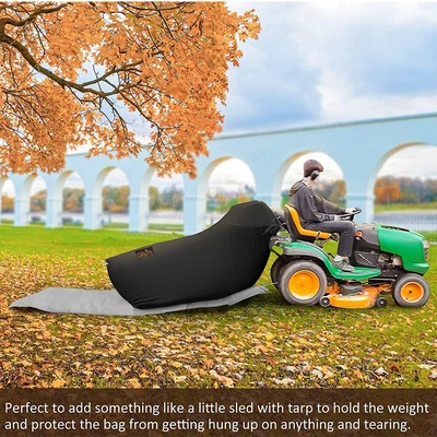 $37.99 • Buy Lawn Tractor Leaf Bag Mower Catcher Riding Grass Sweeper Rubbish Bag Drawstrings