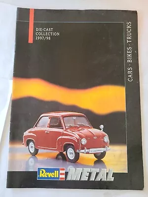 £20 • Buy Revell 1:12 1:18 1:24 Die-cast Model Cars Bikes Truck 1997-98 Product Catalogue