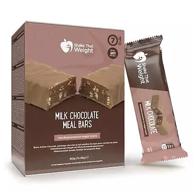 £18.80 • Buy 7x Milk Chocolate Diet Meal Replacement Bars - Shake That Weight