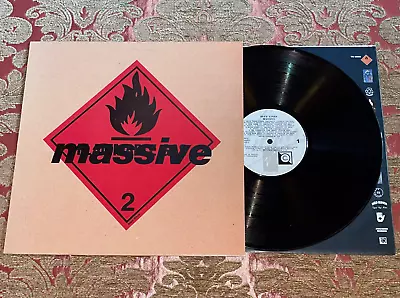 MASSIVE ATTACK Blue Lines RARE 1991 GREEK ORIGINAL 1st PRESS VINYL LP Mezzanine • £39.99