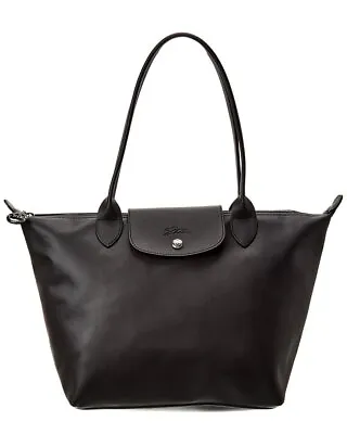 Longchamp Le Pliage Xtra Medium Leather Tote Women's Black • $419.99