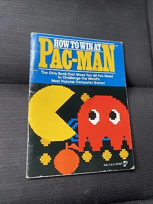 How To Win At Pac-Man Arcade Game Strategy Guide And Hint Book 1982 • $40