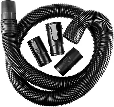 Vacuum Hose 2-1/2 In. X 7 Ft. Dual-Flex Wet Dry Shop Vac Flexible Tug-a-long • $36.95