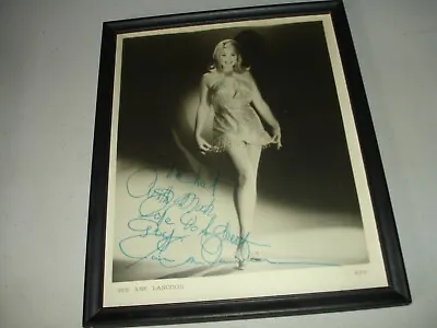 $49.99 • Buy Sue Ane Langdon Autographed 8 X 10 Photo, Sexy, 1970's, Framed