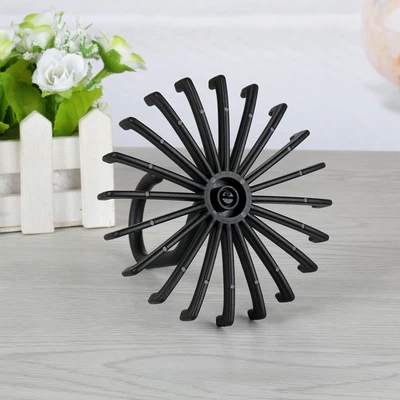£3.72 • Buy Rotating Tie Rack Hanger 20 Hooks Neck Belt Scarf Holder UK