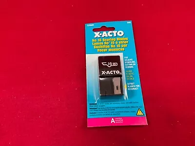 X-ACTO 416 X416 SCORING #16 KNIFE BLADES (15) REPLACEMENT Vintage • $19.95