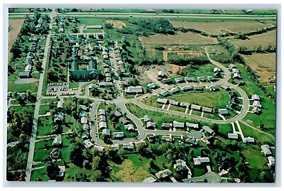 Monroe Ohio Postcard Mount Pleasant Retirement Village Britton Road 1960 Vintage • $12.97