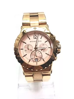 Michael Kors Women's MK5314 Classic Rose Gold-Tone Stainless Steel W (NJL024263) • $59.50