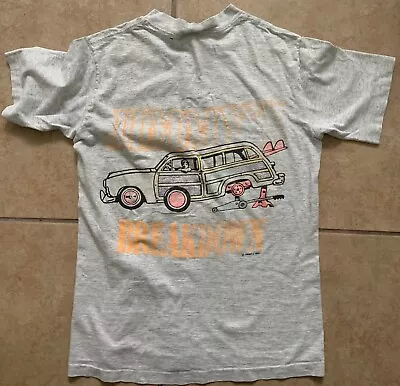 Vintage 1990 Jimmy’Z Car Breakdown Surf Skate T-Shirt Size Small • $35