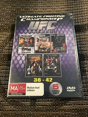 Ultimate Fighting UFC MMA 38-42 DVD SET 39 40 41 COLLECTION NEW VIDEO 5 Discs • $38.95
