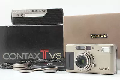 [Near MINT In Box + Data Back Hood Filter] Contax TVS Point & Shoot From JAPAN • $1008.81