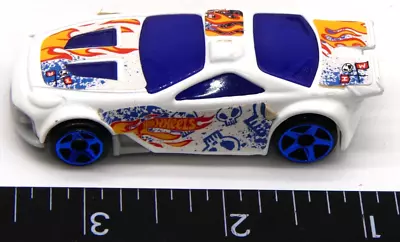 2012 Hot Wheels Car Diecast Toy McDonalds Kids Happy Meal Toy Flames Skull • $7.95