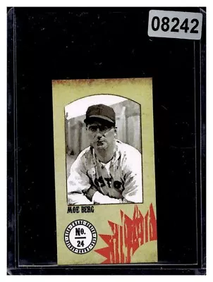 #8242 MOE BERG Oddball Baseball Card FREE SHIPPING • $5.99