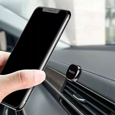 1x Magnetic Car Mount Cell Phone Holder Stand Accessories For IPhone Samsung • $3.99