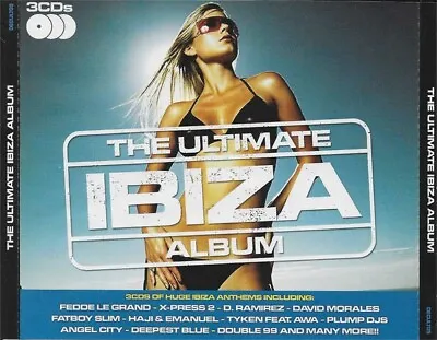 The Ultimate Ibiza Album 3 Disc CD GS8 No Case Fedde Le Grand David Morales... • £2.29