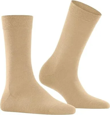 Falke SoftMerino Wool Blend Socks UK 4-5 Beige • £9