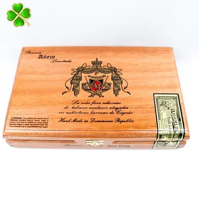 A. Fuente Reserva No. 46 Xtra Viejo Empty Wood Cigar Box 10.25  X 6.5  X 2  • $5.55