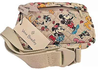 Vera Bradley Disney  Belt Bag In Cotton Mickey Mouse Family Fun • $65