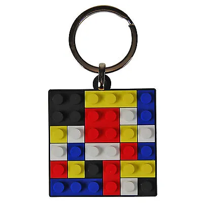 £2.50 • Buy Brick Toy PVC Keyring. Retro Gift Idea Novelty Funky Present For Lego Fan