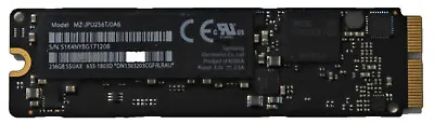 Original APPLE 256GB SSD Macbook  Macbook Air  Samsung MZ-JPU256T/0A6 655-1803D • $25.99