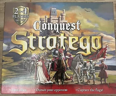 Brand New Sealed In Box Stratego Conquest Board Game Playmonster 2-4 Players • $64.95