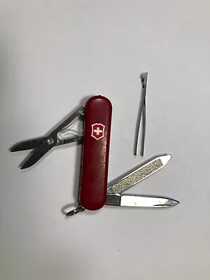 Victorinox Swiss Lite Swiss Army Knife Red / Red LED • $10