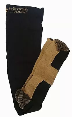 2 PAIRS Miracle Copper Compression Socks Size L/XL By As Seen On TV • $16.34