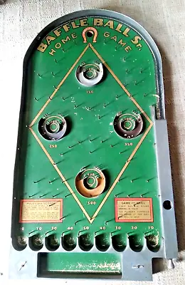 1930s Baffle Ball  SENIOR   Vintage Antique Gottlieb Pinball • $445