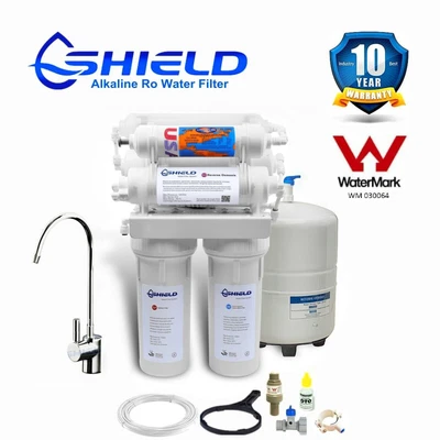 $599 • Buy 7 Stage Undersink Hydrogen Alkaline Reverse Osmosis Water Filter System RO 
