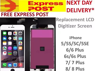 $25.24 • Buy For IPhone 8 7s 6s 6 Plus Screen Replacement LCD Digitizer Touch FREE EXPRESS .