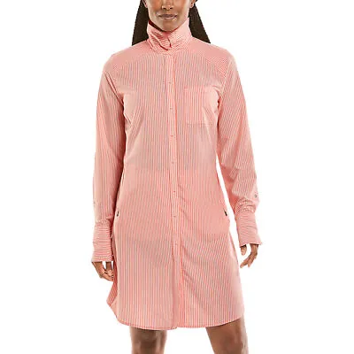 Coolibar UPF 50+ Women's Malta Travel Shirt Dress • $119