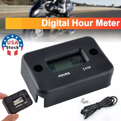 Hour Meter Waterproof Timer For Mx Motorcycle Ktm Engine Quad Scooter Bike Atv • $9.99