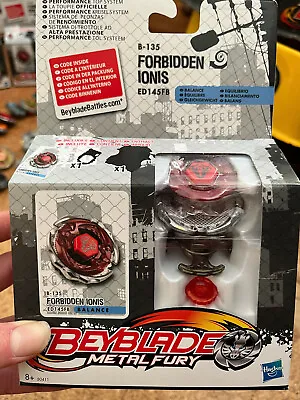 £29.50 • Buy Genuine Rare Beyblade Forbidden Ionis ED145FB (Eonis) Hasbro Brand New In Box