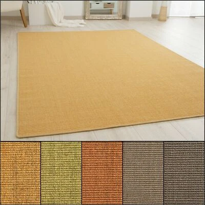 £64.90 • Buy Genuine Steffensmeier Sisal Rug Acapulco | Plain Area Rug With Natural Materials