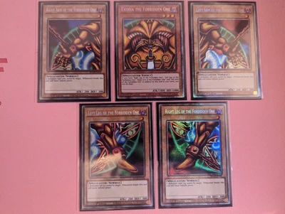 £1500 • Buy Yu-Gi-Oh | Exodia, The Forbidden One | Starlight | COMPLETE SET
