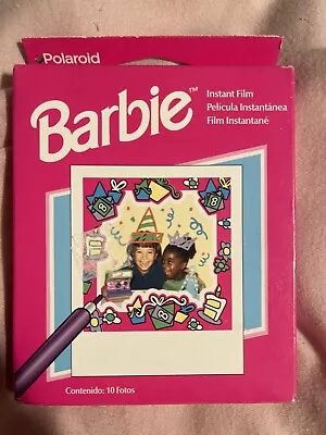 NEW Polaroid 600 Barbie Instant Film Photo Pack Of 10 Exp 2000 • $65