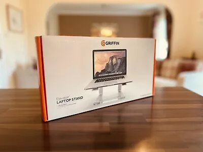 Griffin Elevator Laptop Desktop Stand - Brand New Boxed - Grey/Silver • £17.95