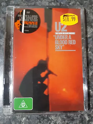 U2 - Under A Blood Red Sky - Live At Red Rocks - Dvd • $18