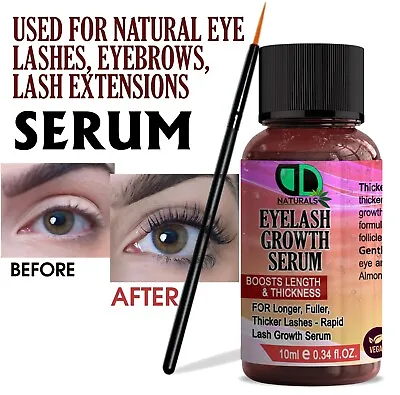 Eyelash Growth Enhancing Serum Treatments Longer Enhanced Thicker Serum • £6.89