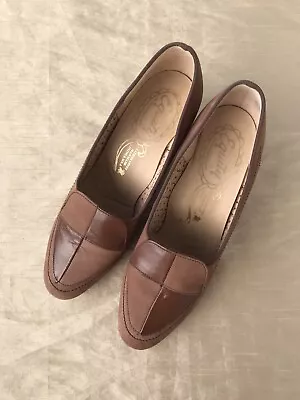 £7 • Buy Equity Brown Ladies Leather Shoes. In Excellent Condition. Worn Once.