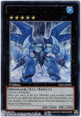 ZTIN-EN003 Number 19: Freezadon Ultra Rare 1st Edition Mint YuGiOh Card • £0.99